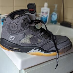 Jordan 5 Retro SP x Off-White Mid Muslin Size 11 BRAND NEW WITH BOX